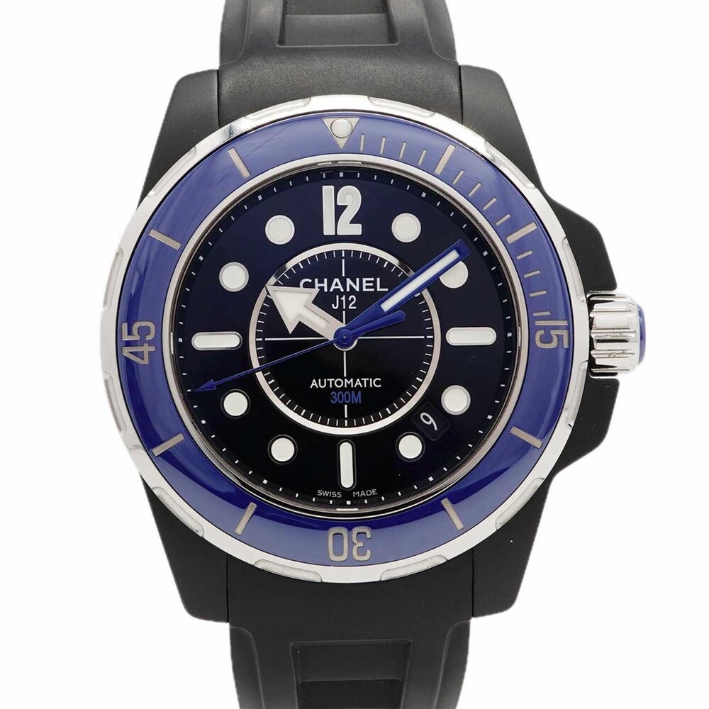Chanel J12 Marine H2561 Black Dial Men's Watch